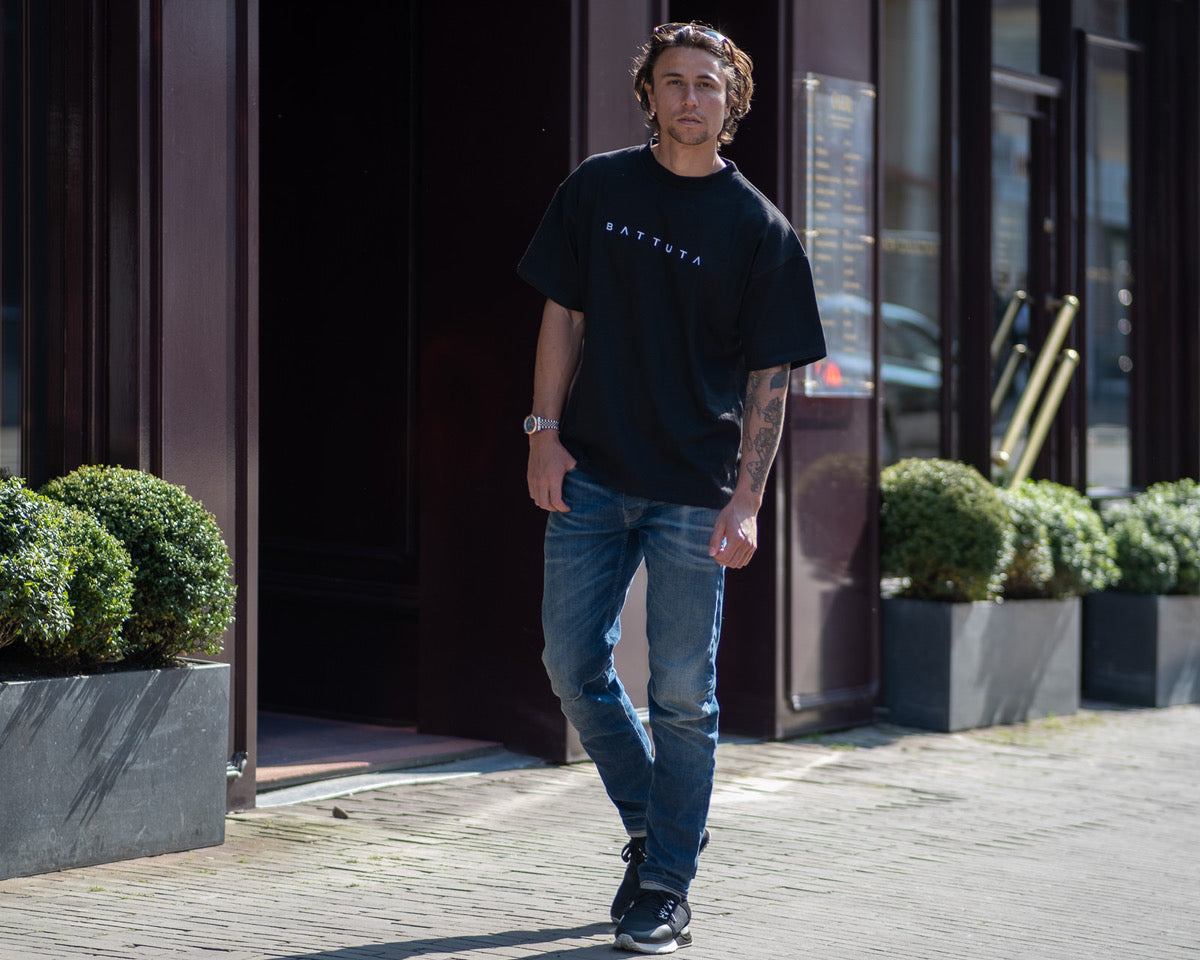 OVERSIZED LUXERY TEE BLACK