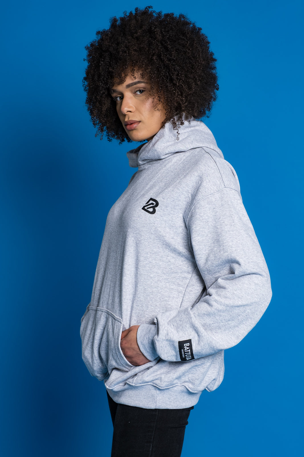 New Collection
BATTUTA HOODIE GREY