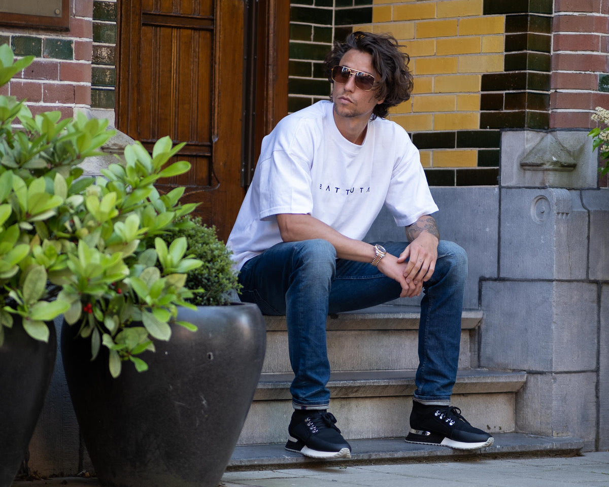 OVERSIZED LUXERY TEE WHITE