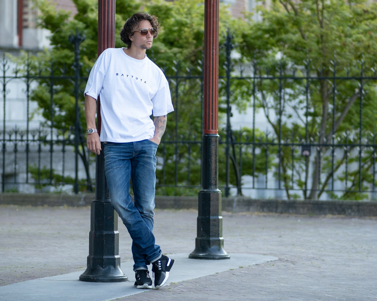 OVERSIZED LUXERY TEE WHITE