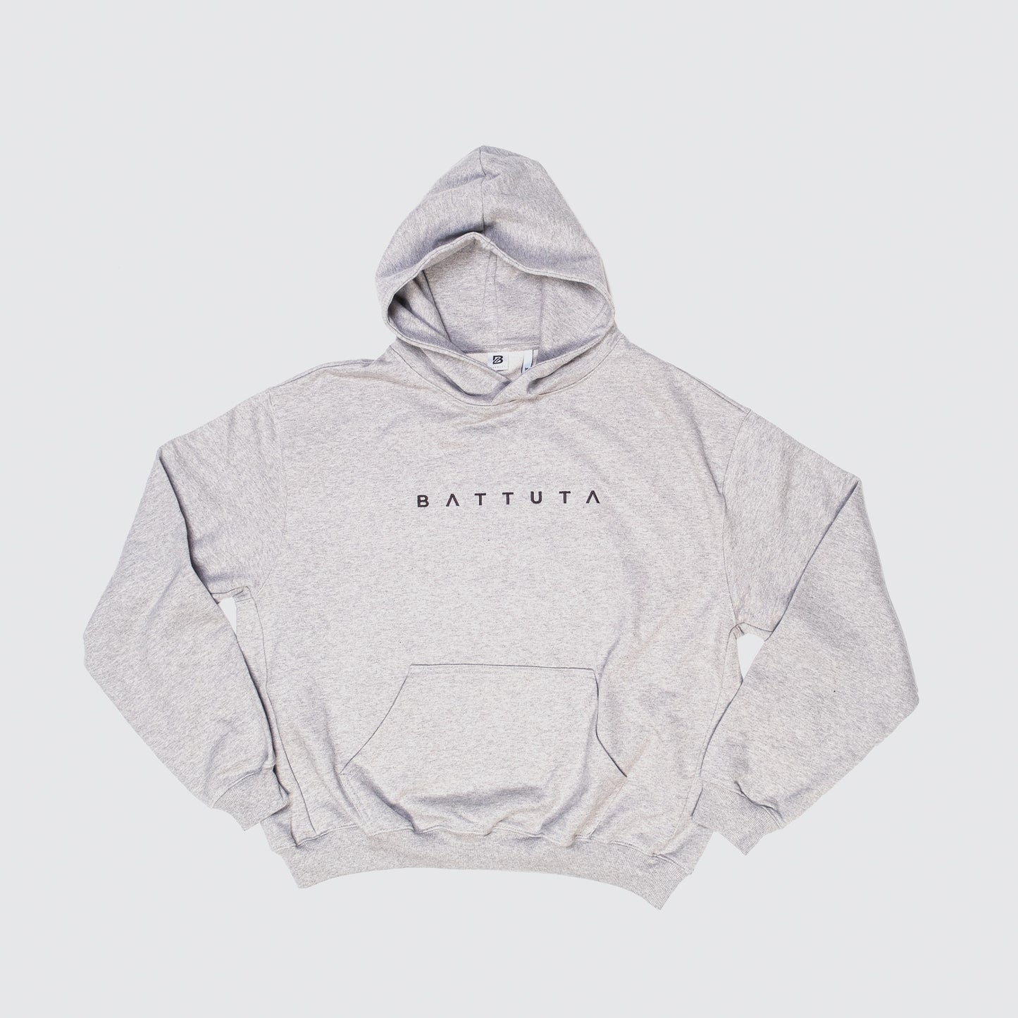BATTUTA HOODIE GREY