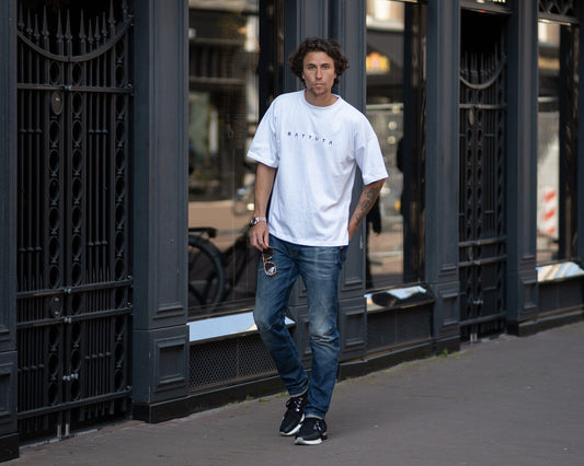 OVERSIZED LUXERY TEE WHITE