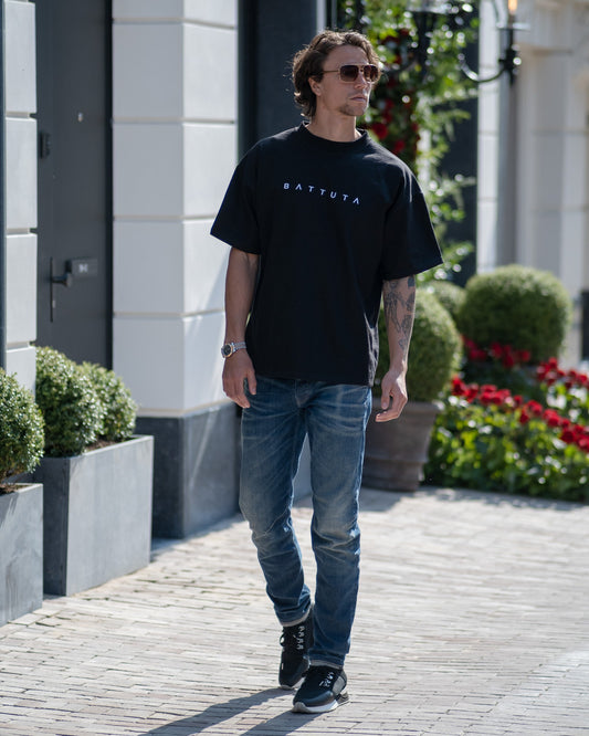 OVERSIZED LUXERY TEE BLACK