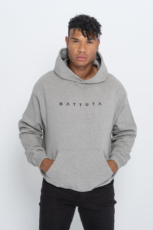 BATTUTA HOODIE GREY