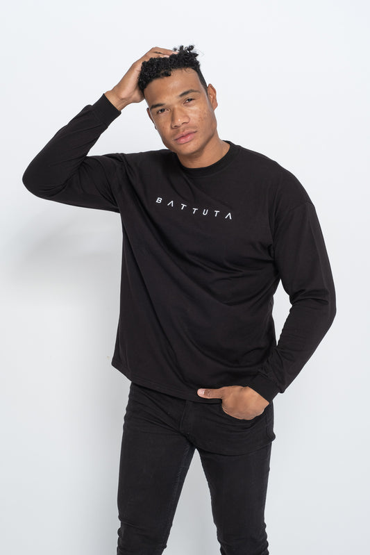 LONG SLEEVE BLACK T-SHIRT