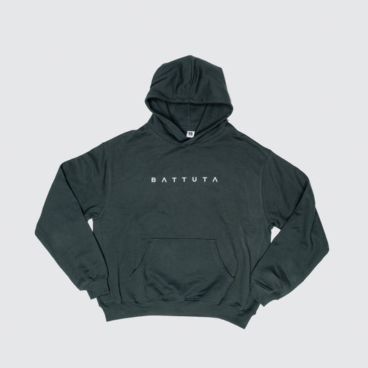 BATTUTA GREEN HOODIE