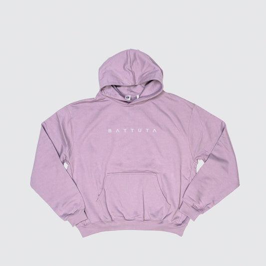 BATTUTA SAGE PURPLE HOODIE