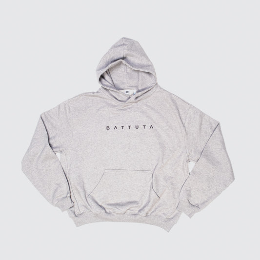 BATTUTA HOODIE GREY