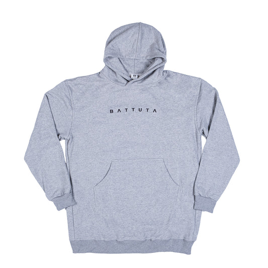 ULTRAHEAVYWEIGHT OVERSIZED LONG WOMEN HOODIE- GREY