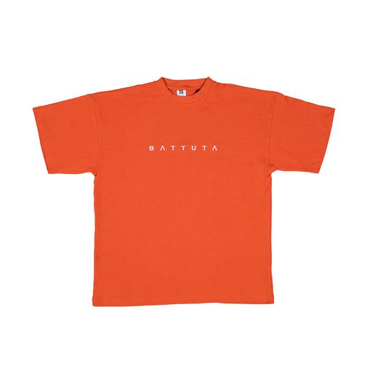 OVERSIZED LUXERY TEE ORANGE